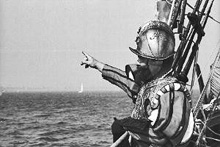 Juan Rodriguez Cabrillo, who led the first European expedition to explore what is now the West coast of the United States.: Photograph courtesy of NOAA