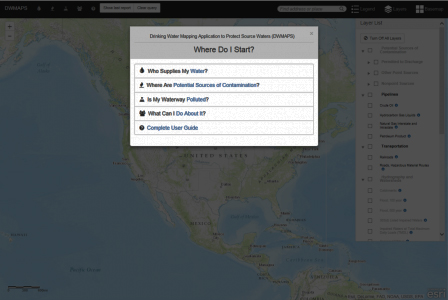 EPA Online Mapping Tool