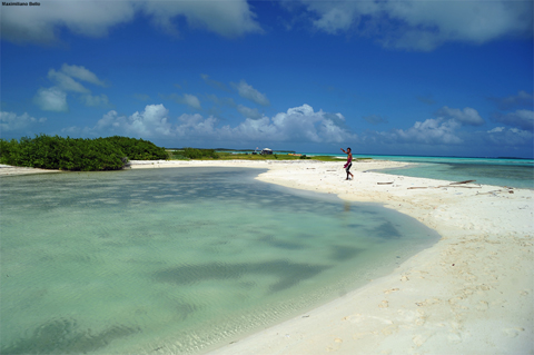 A marine paradise in the Caribbean Sea, Los Roques offers a wealth of natural resources.: Photograph by Maximiliano Bello